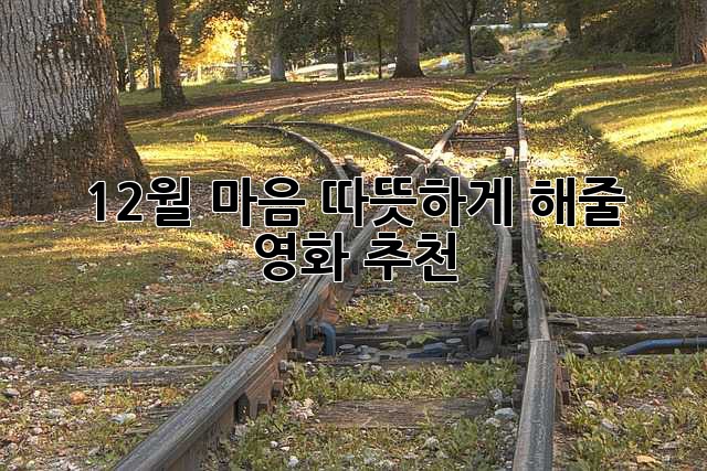 12월, 마음 따뜻하게 해줄 영화 추천🎬